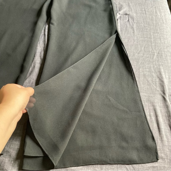 Fanny Women’s Black Wide Leg Dress Pants Size XLarge - Picture 4 of 7